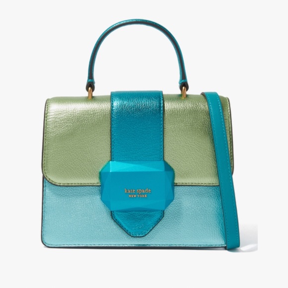 kate spade Handbags - NWT KATE SPADE
Jeweled Colorblock Top Handle Bag